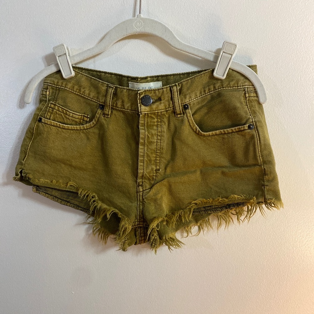 Free people shorts size 27